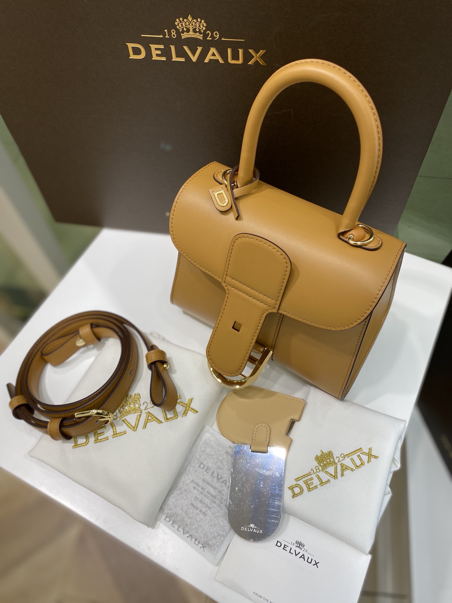 델보 브리앙 박스백 미니